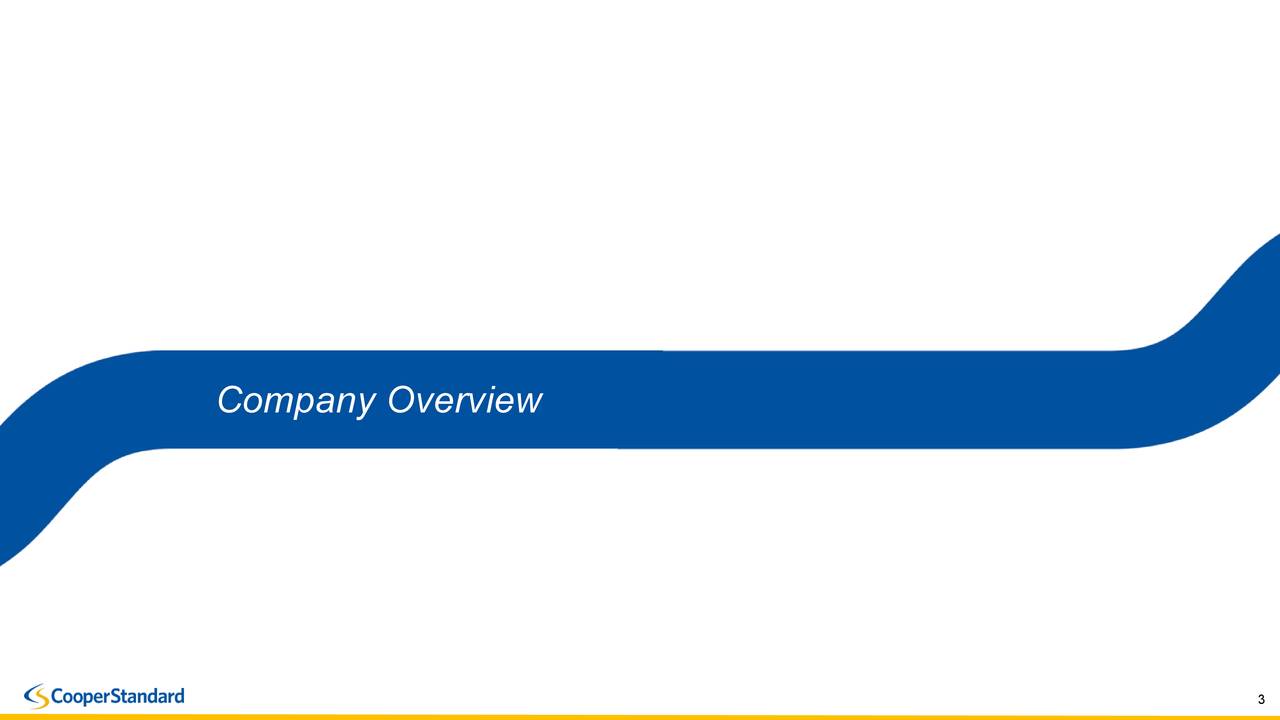CooperStandard Holdings (CPS) Investor Presentation Slideshow (NYSE