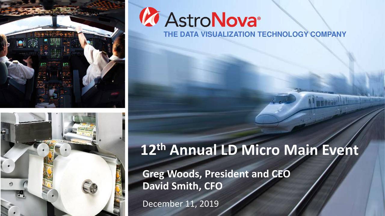 AstroNova (ALOT) Presents At LD Micro Main Event Slideshow (NASDAQ