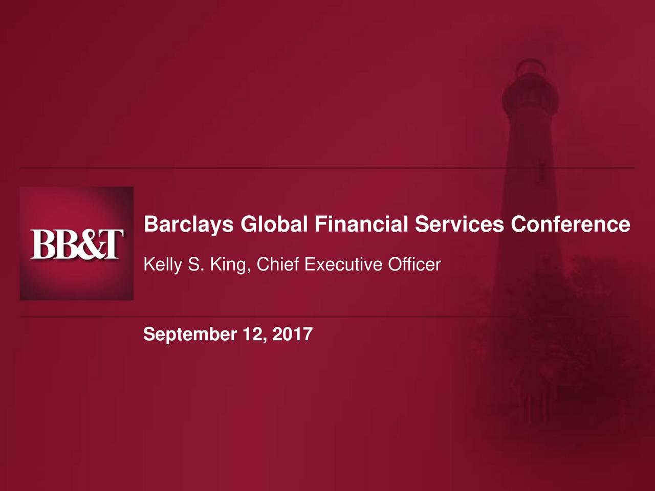 Barclays Global Financial Services Conference Slides (NYSETFC