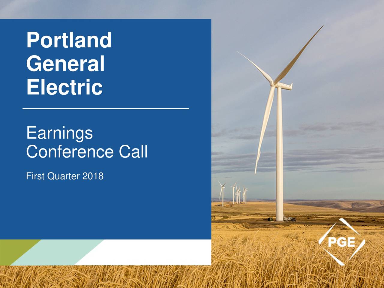 portland-general-electric-company-2018-q1-results-earnings-call