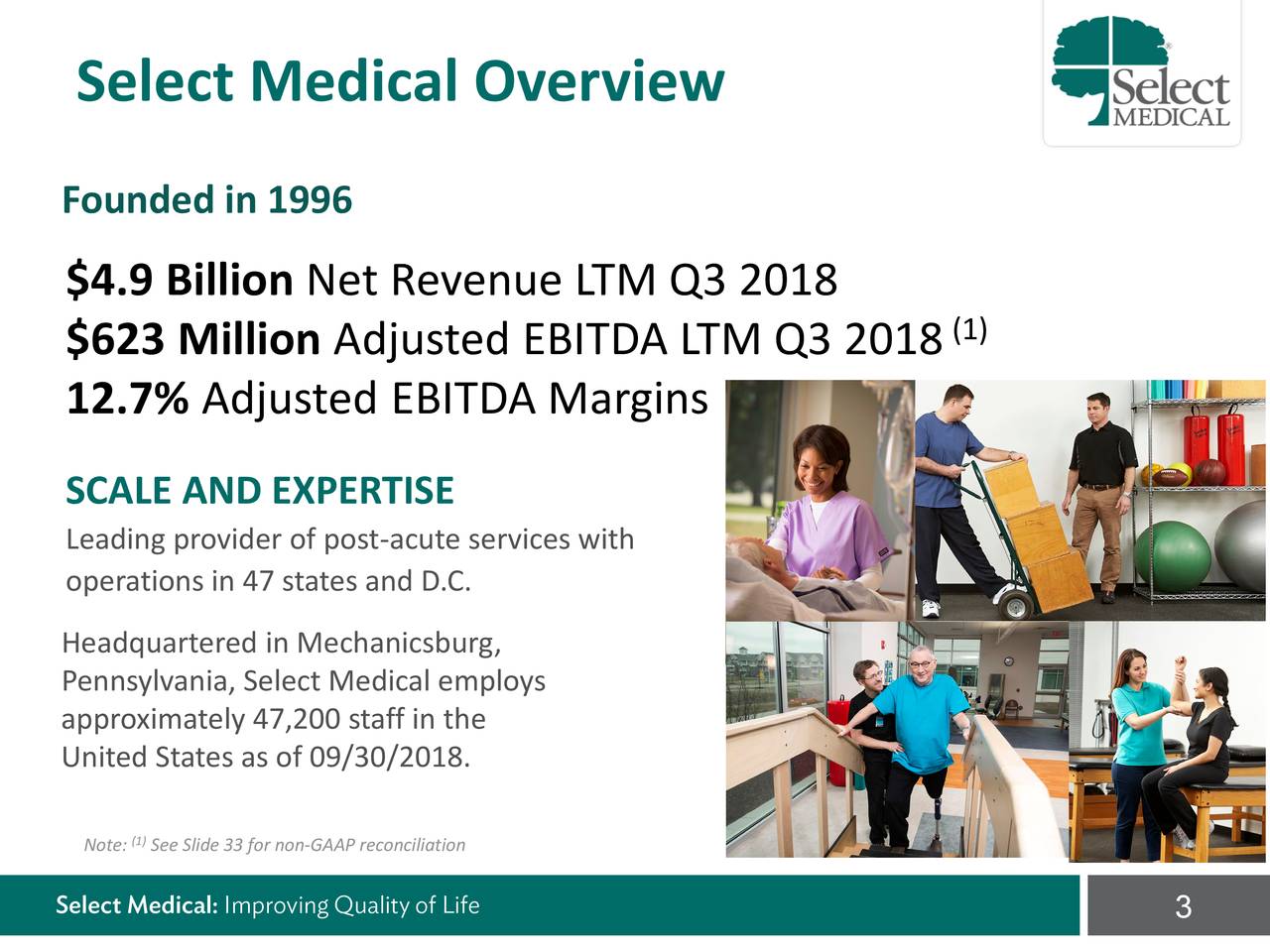 Select Medical Holdings Corporation (SEM) Presents At 37th Annual J.P