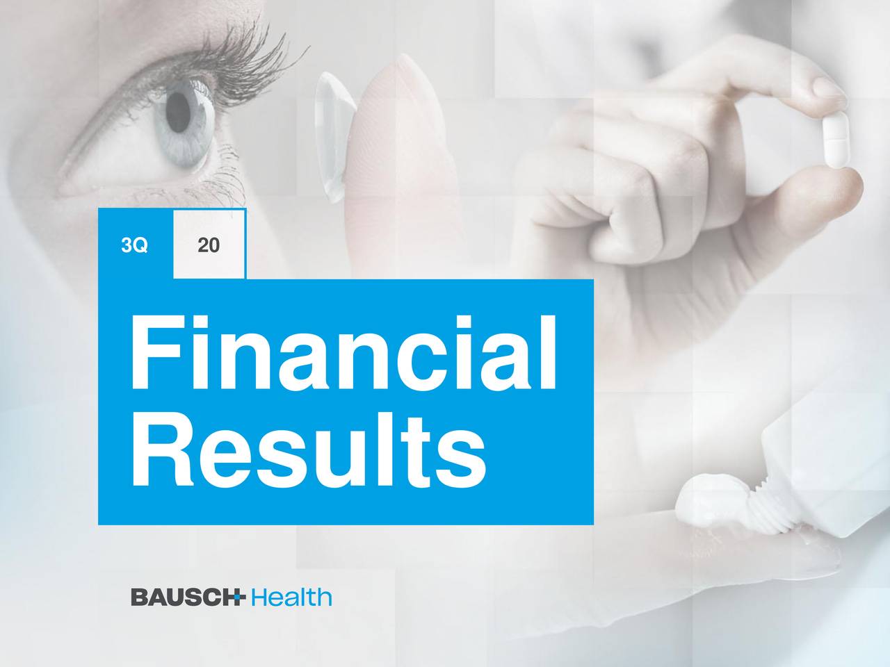 Bausch Health Companies Inc. 2020 Q3 Results Earnings Call