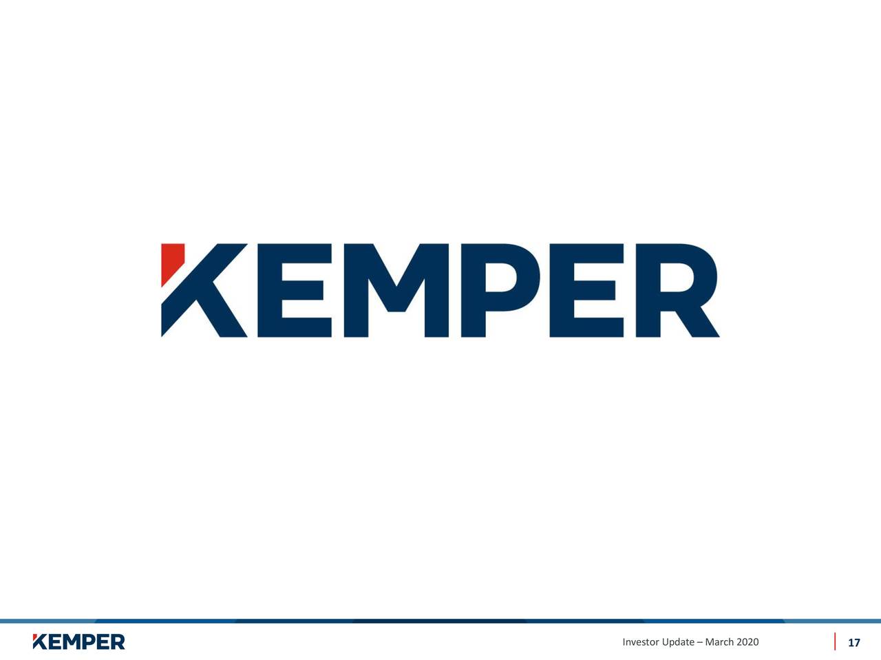 Kemper Corporation (KMPR) Investor Presentation - Slideshow (NYSE:KMPR