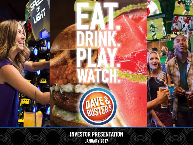 Dave & Buster's Entertainment (PLAY) Investor Presentation - Slideshow ...