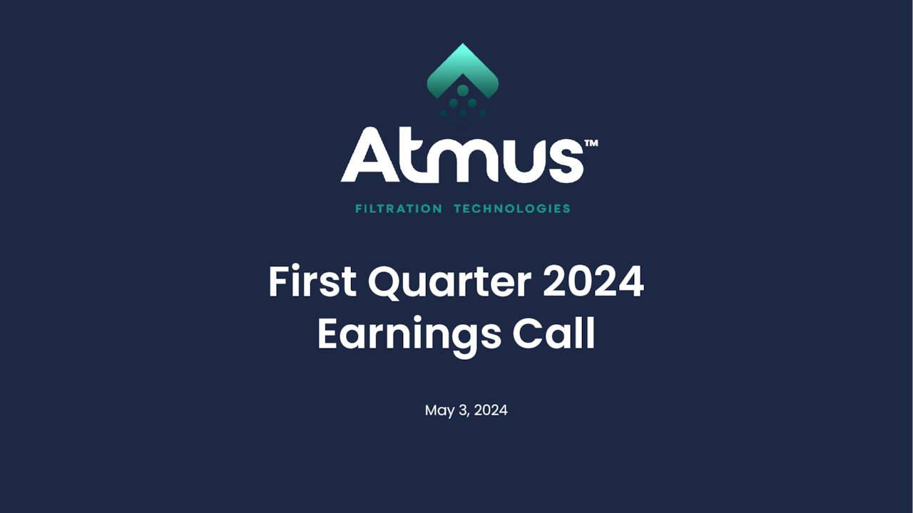 Atmus Filtration Technologies Inc. 2024 Q1 - Results - Earnings Call ...