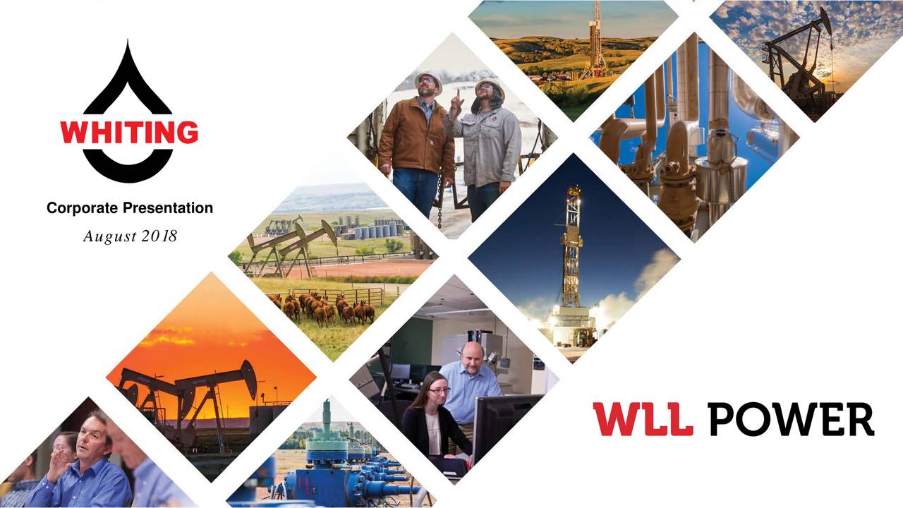 Whiting Petroleum (WLL) Presents At 23rd Annual Oil & Gas