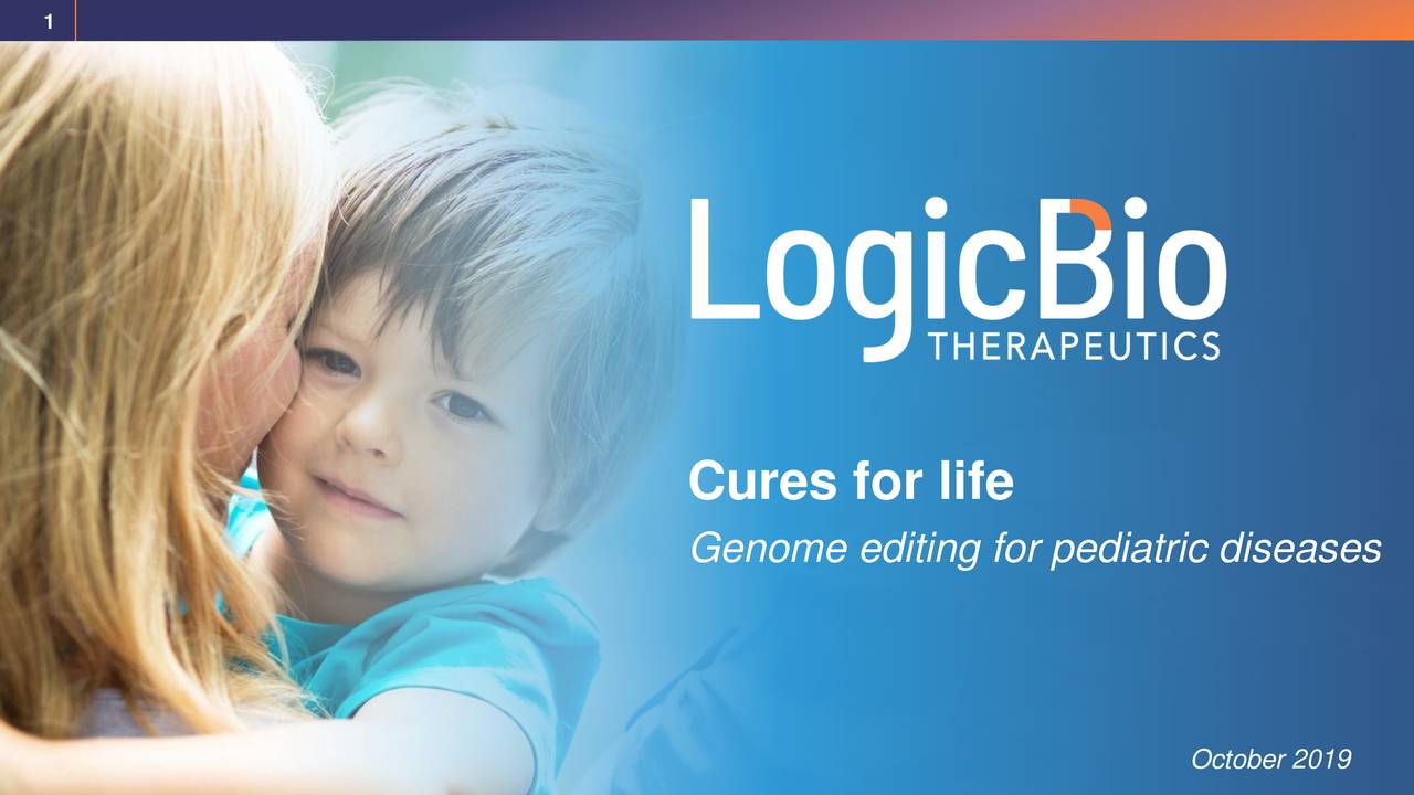 LogicBio Therapeutics (LOGC) Investor Presentation Slideshow (NASDAQ