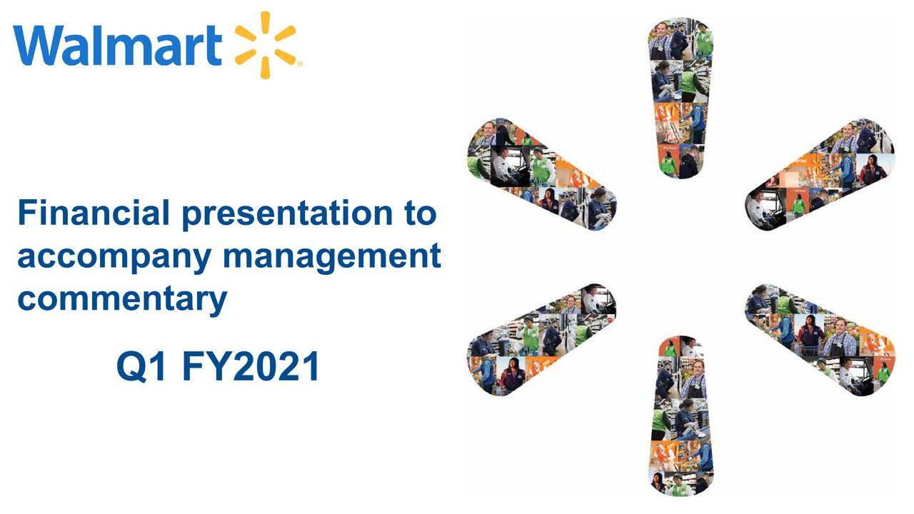 Walmart Inc. 2021 Q1 Results Earnings Call Presentation (NYSEWMT