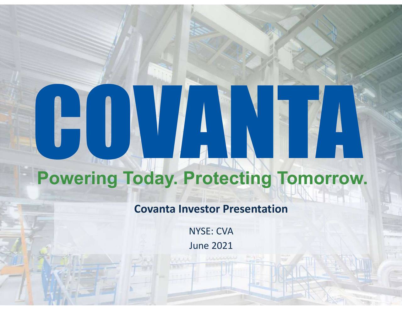 Covanta Holding (CVA) Presents At UBS Global Industrials And ...