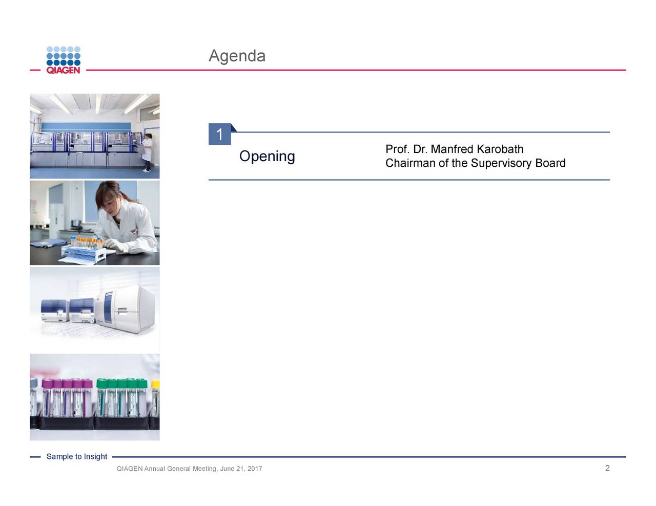 Qiagen N.V. (QGEN) Investor Presentation - Slideshow (NYSE:QGEN ...