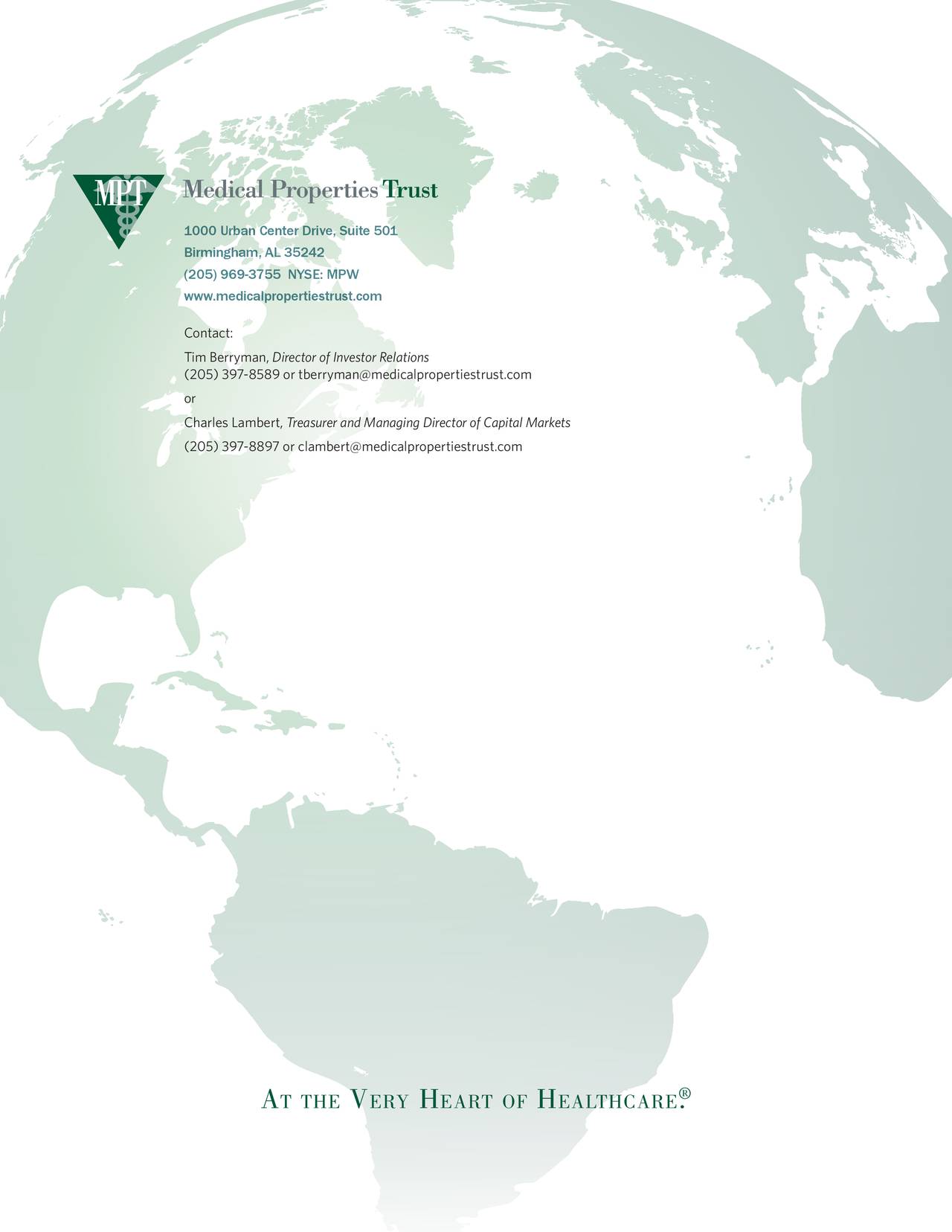 Medical Properties Trust, Inc. 2019 Q3 Results Earnings Call