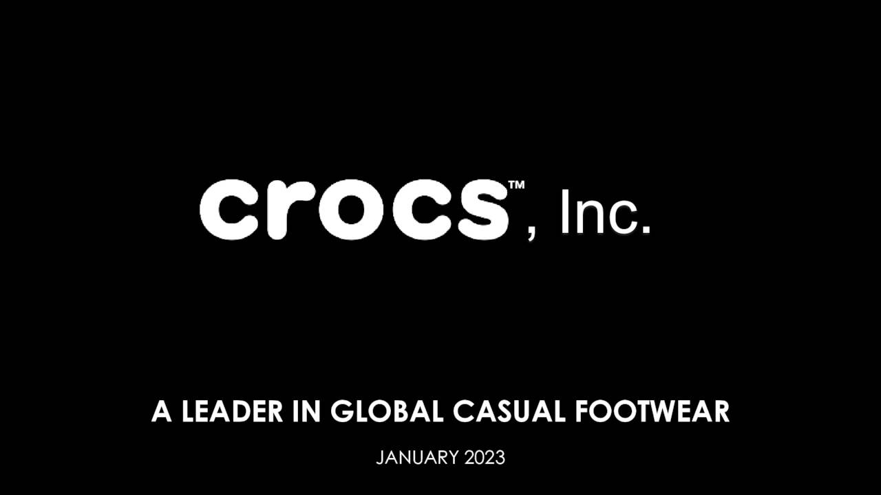 Crocs (CROX) Presents At ICR Conference 2023 (NASDAQ:CROX) | Seeking Alpha