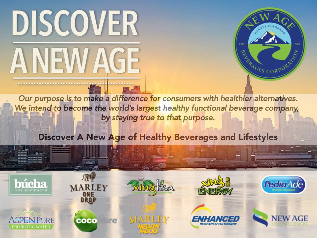 New Age Beverages Nbev Presents At Rodman Renshaw 19th Annual