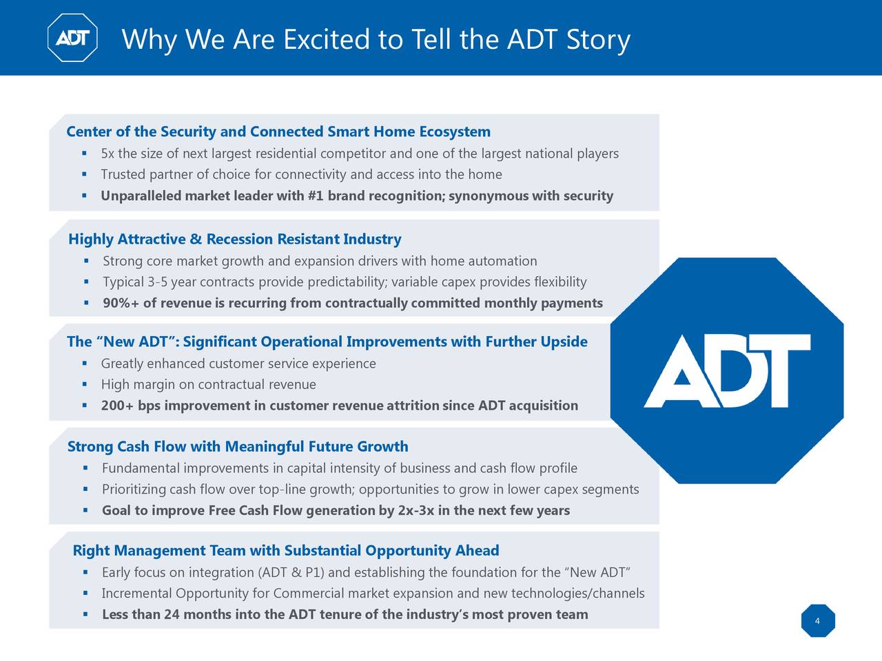 The ADT Corporation 2017 Q4 Results Earnings Call Slides (NYSEADT
