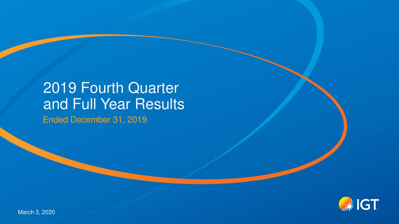 2019 Fourth Quarter