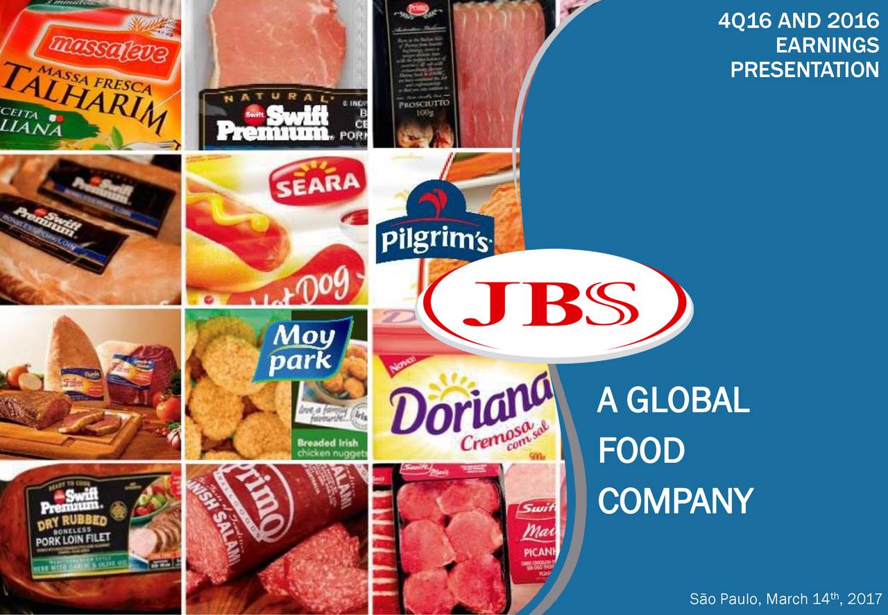 Jbs Usa Stock