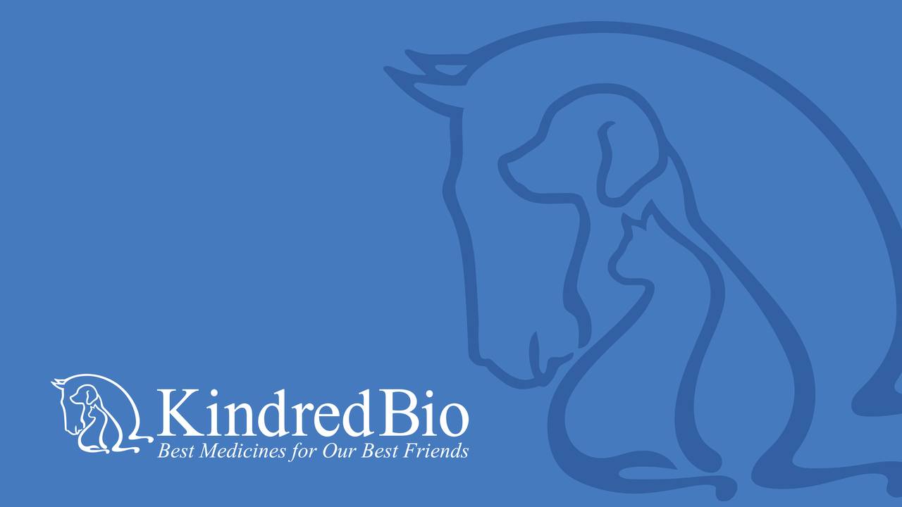 Kindred Biosciences (KIN) Investor Presentation Slideshow (NYSEELAN