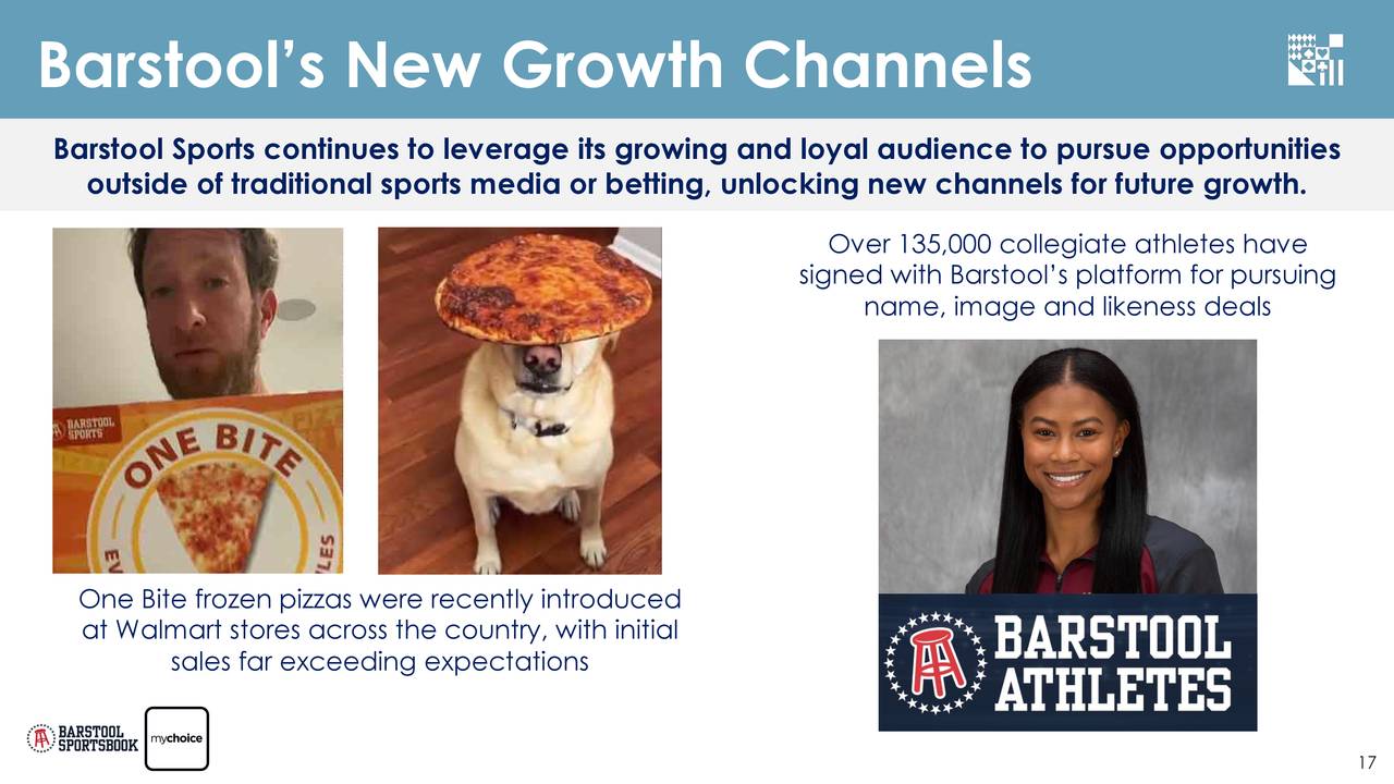 Barstool’s New Growth Channels