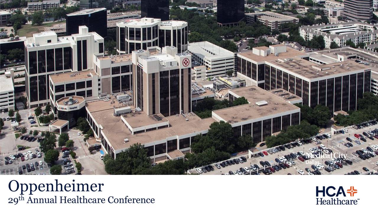 HCA Healthcare (HCA) To Present At Oppenheimer 29th Annual Healthcare