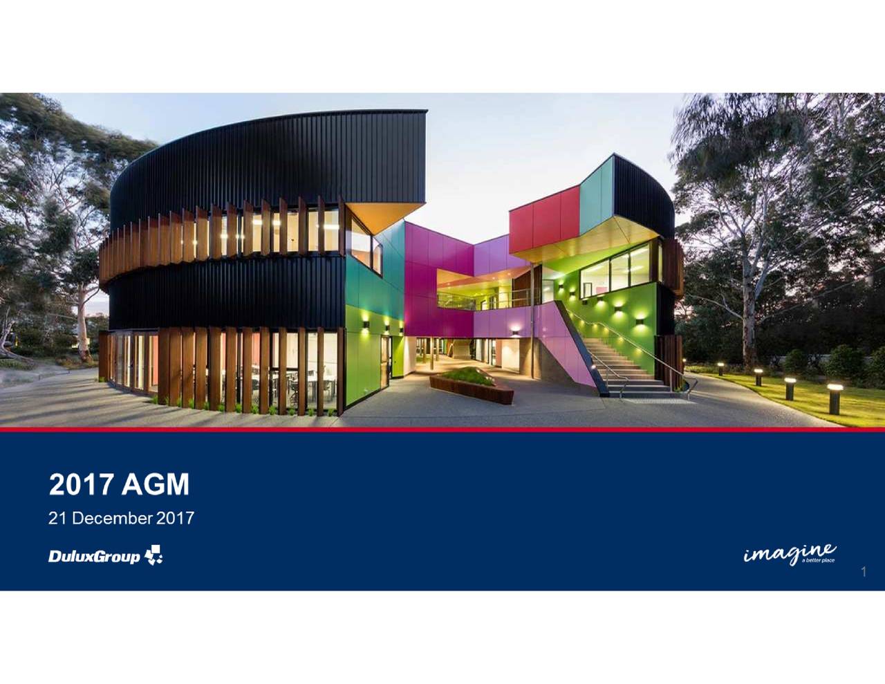 DuluxGroup (DULUF) Investor Presentation Slideshow (OTCMKTSDULUF