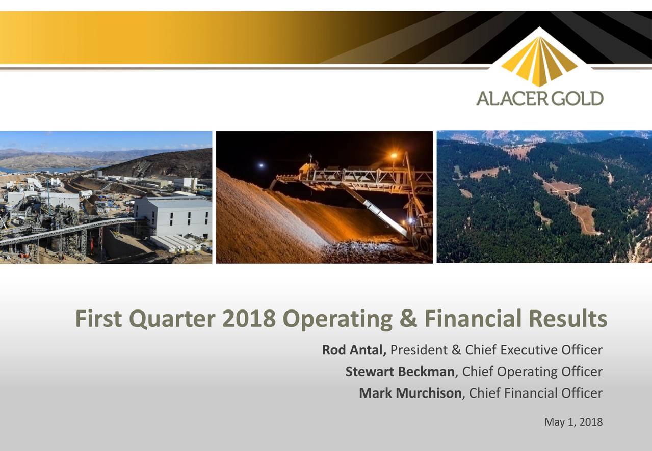 First Quarter 2018 Operating & Financial Results