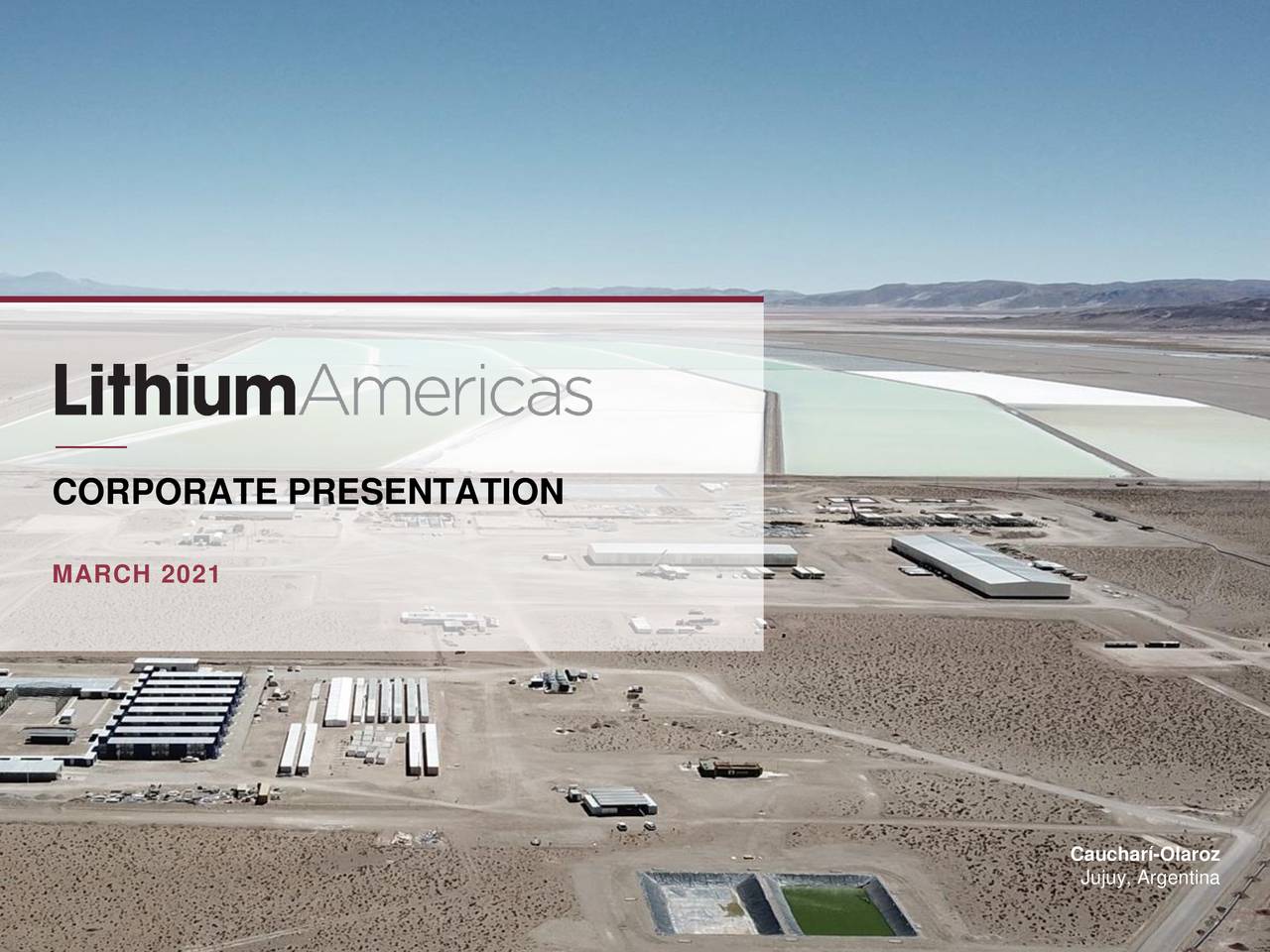 Lithium Americas (LAC) Investor Presentation - Slideshow (NYSE:LAC ...