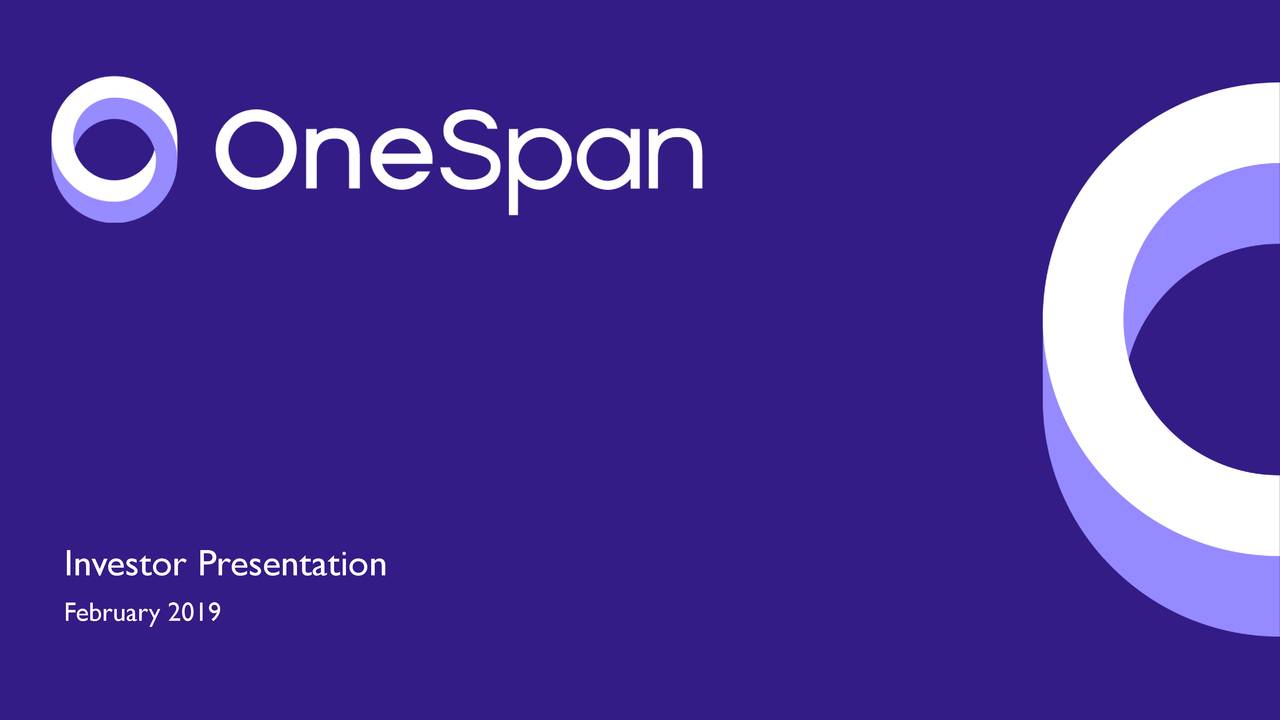 OneSpan (OSPN) Presents At JMP Securities Technology Conference