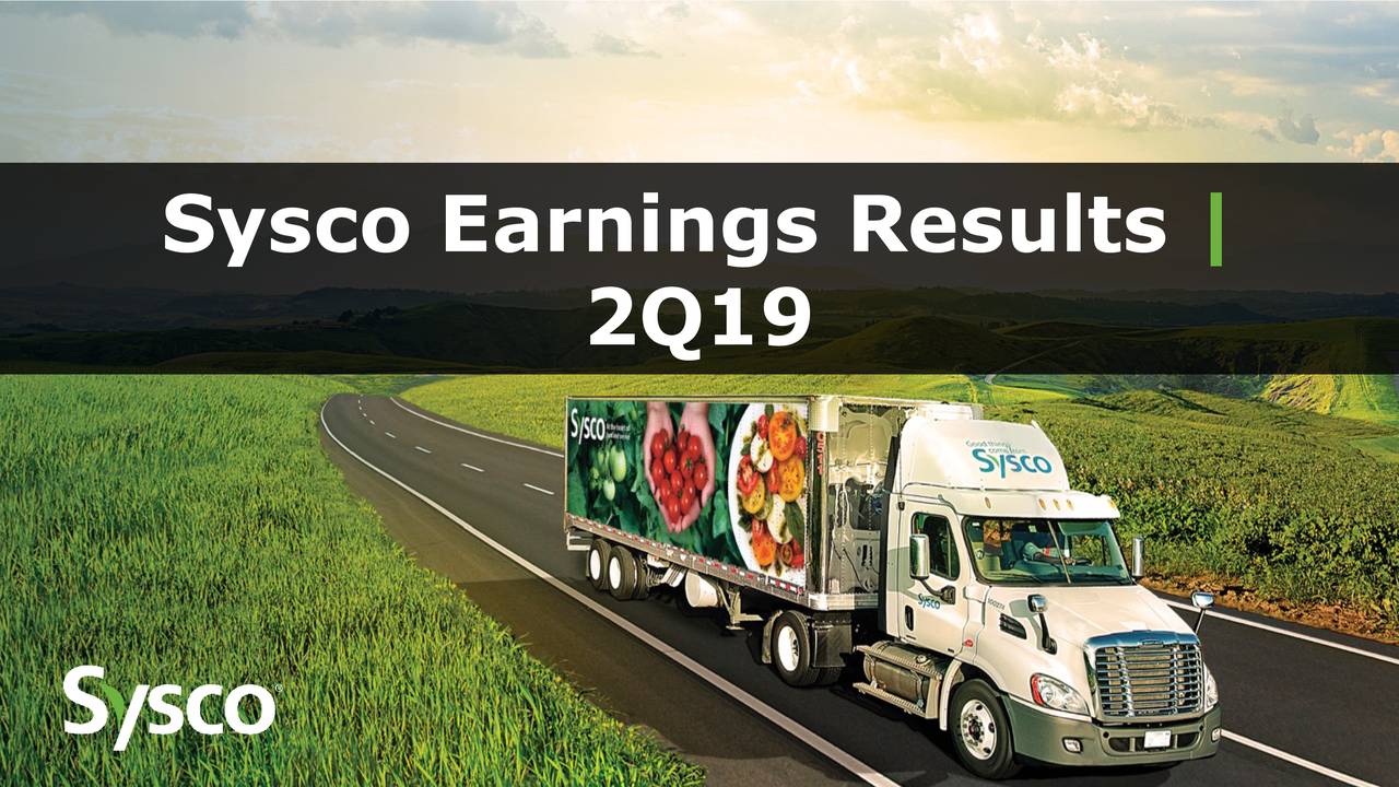 Sysco Earnings Results |