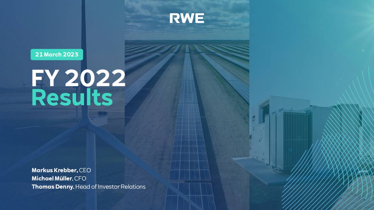 rwe investor presentation 2022