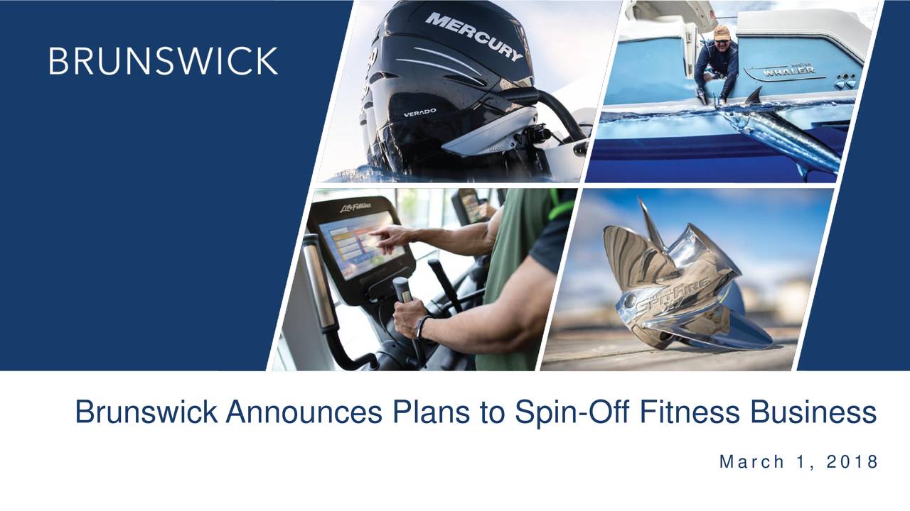 Brunswick Announces Plans to Spin-Off Fitness Business
