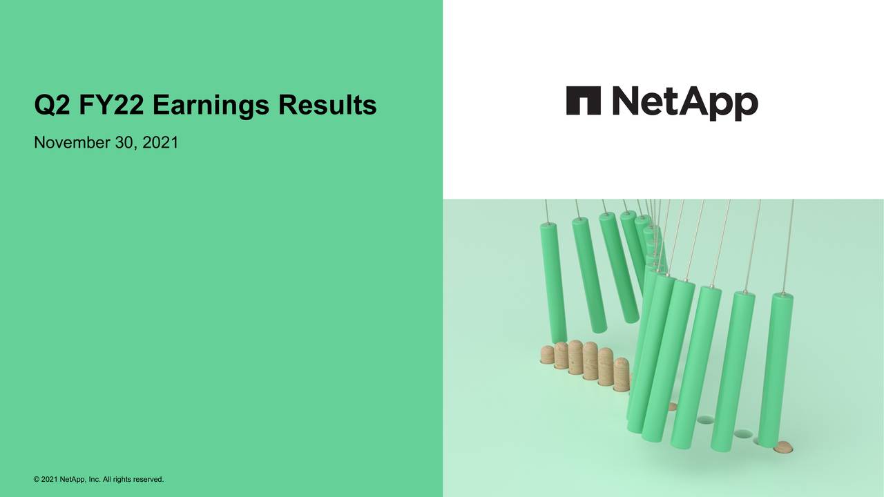 NetApp, Inc. 2022 Q2 Results Earnings Call Presentation (NASDAQ