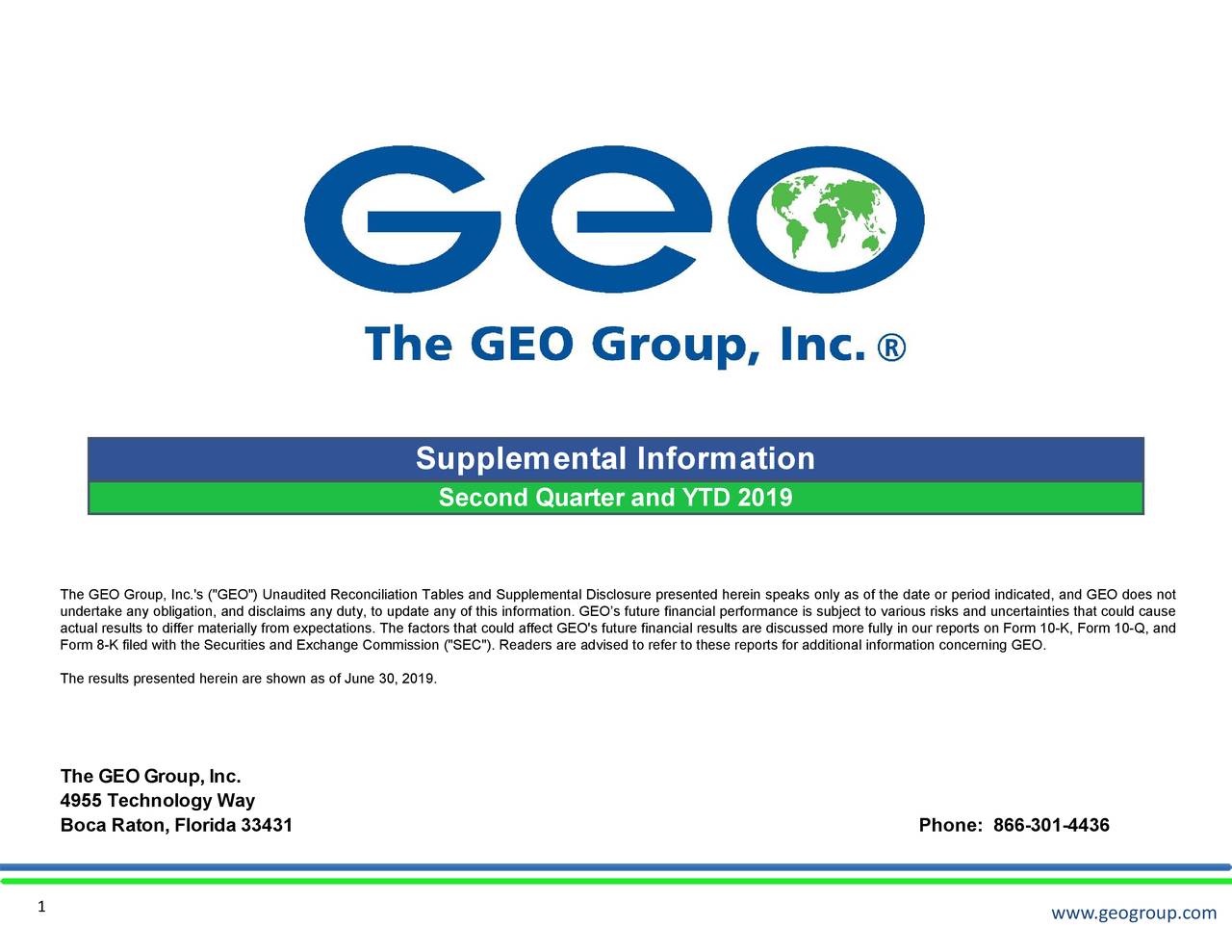 geo group inc