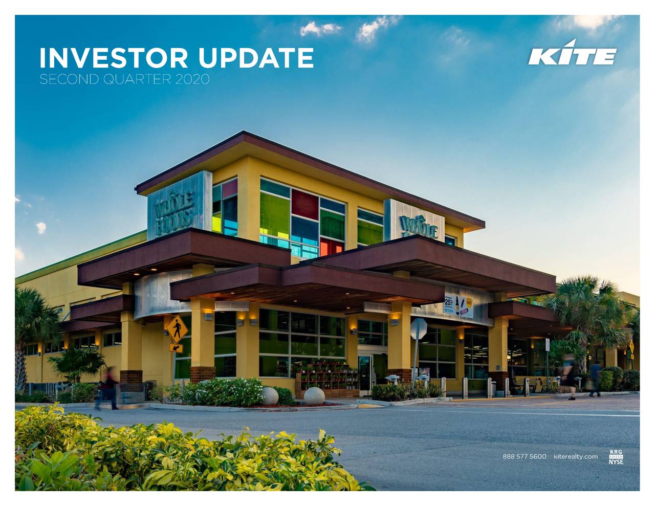 kite realty group trust second quarter