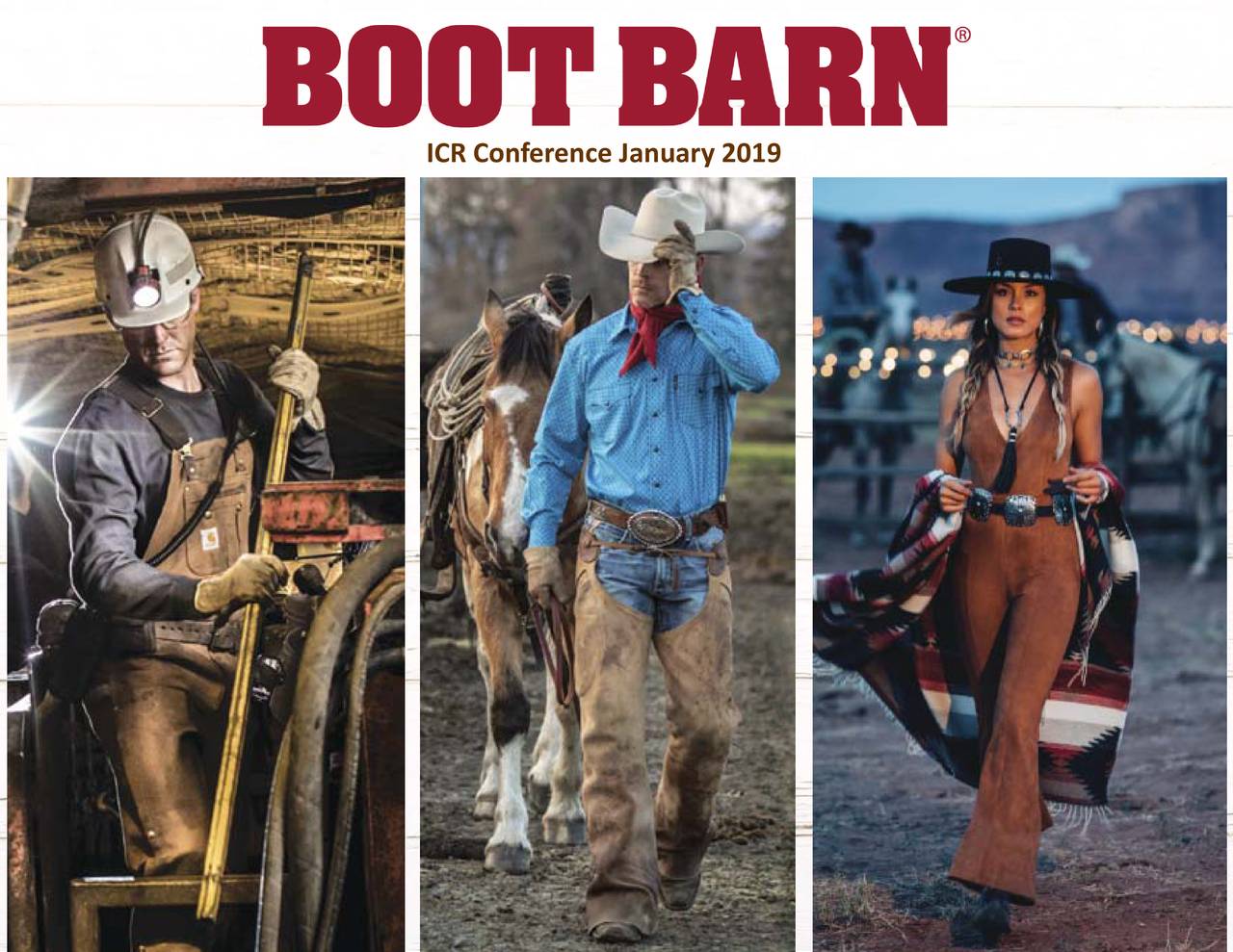 Boot Barn Holdings Boot To Present At Icr Investor Conference