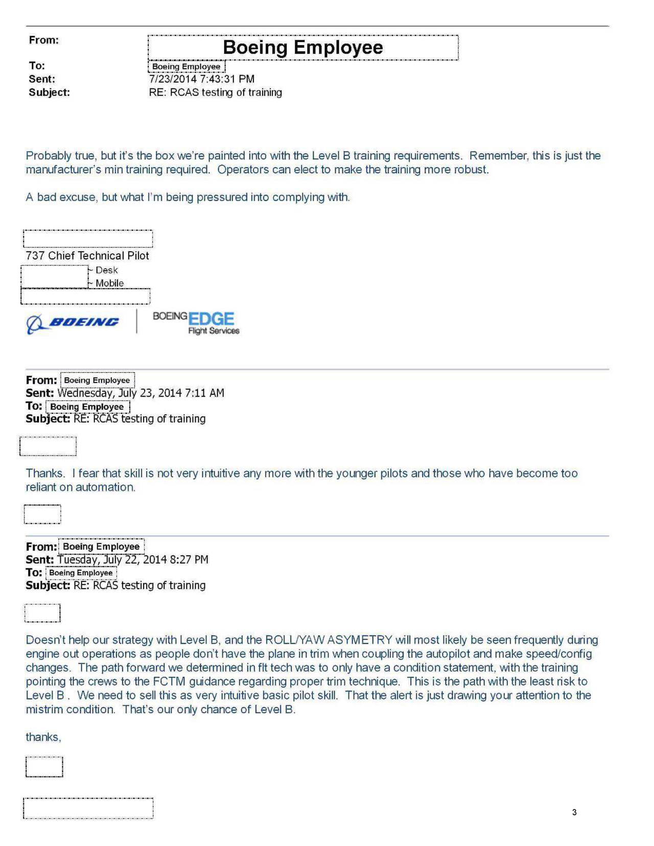 Here Are The Disturbing Internal Emails Boeing Just Released About The ...