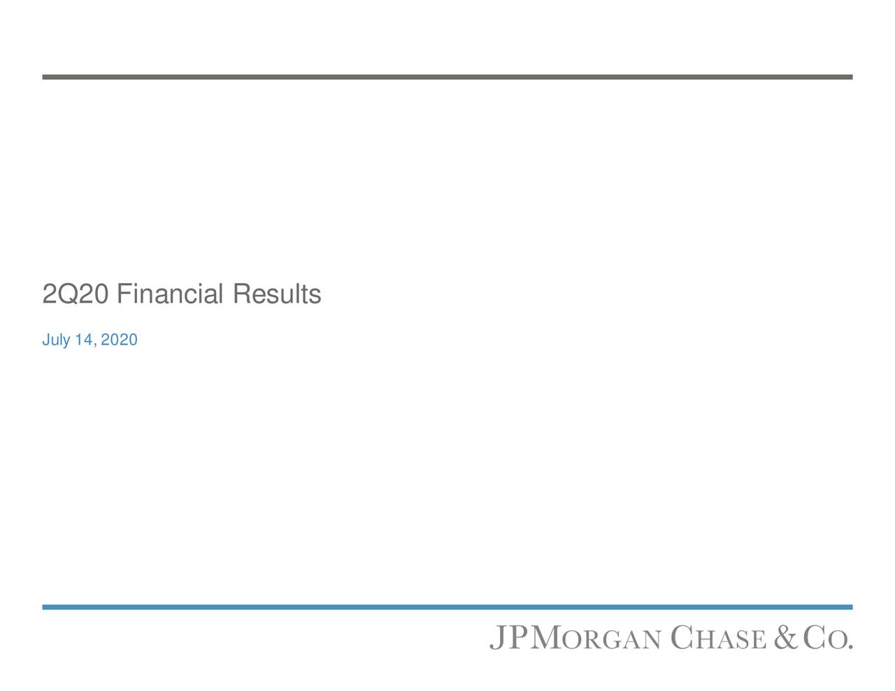 Chase & Co. 2020 Q2 Results Earnings Call Presentation