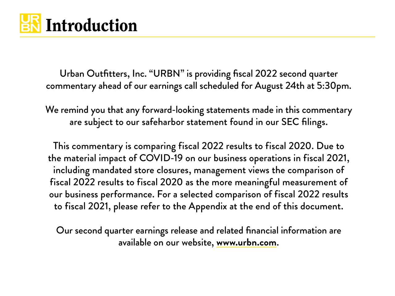 Urban Outfitters sales rise in Q2 earnings beat