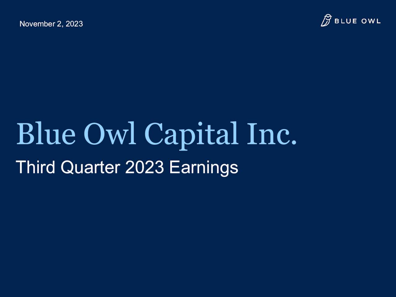 blue-owl-capital-inc-2023-q3-results-earnings-call-presentation