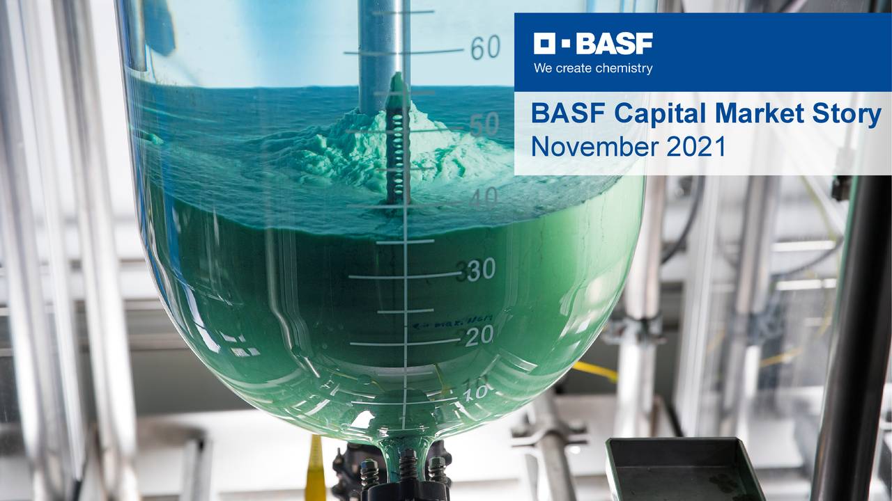 BASF Capital Market Story