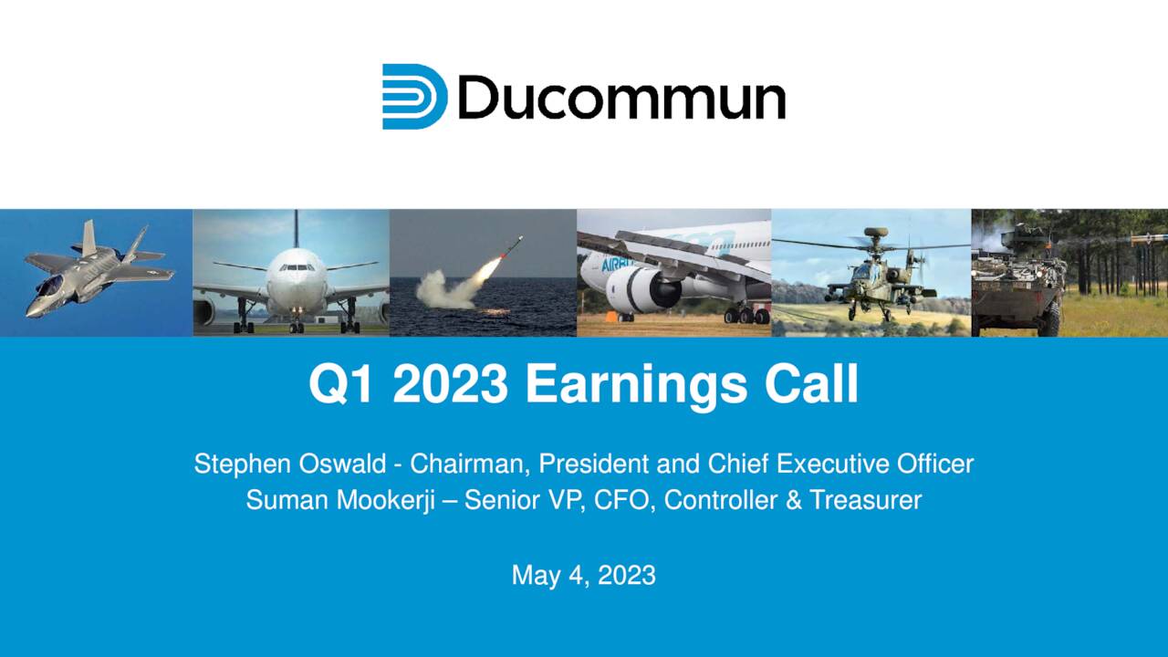 Incorporated 2023 Q1 Results Earnings Call Presentation