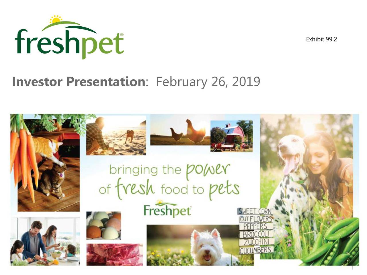 Freshpet 2019 Q4 - Results - Earnings Call Slides (NASDAQ:FRPT ...