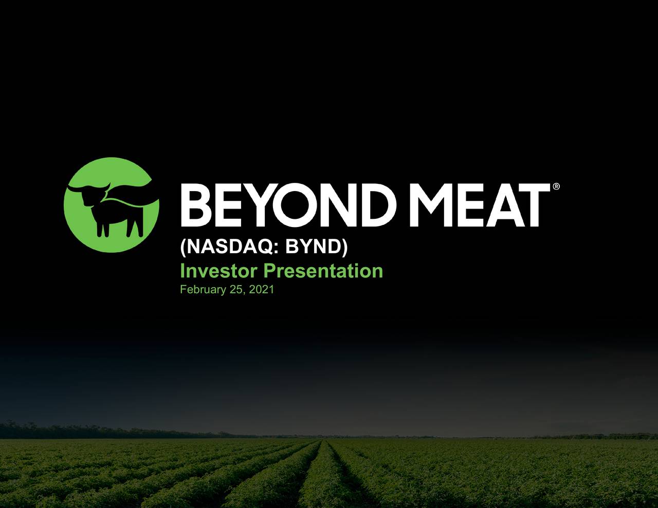 Competition Will Eat Beyond Meat Alive