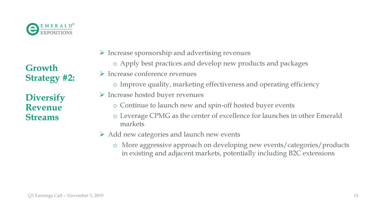 ➢ Increase sponsorship and advertising revenues