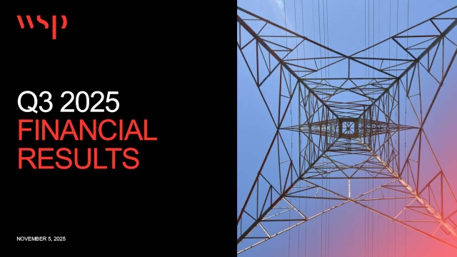 WSP Global Inc. 2025 Q3 - Results - Earnings Call Presentation (TSX:WSP ...
