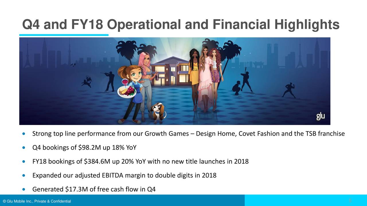Q4 and FY18 Operational and Financial Highlights