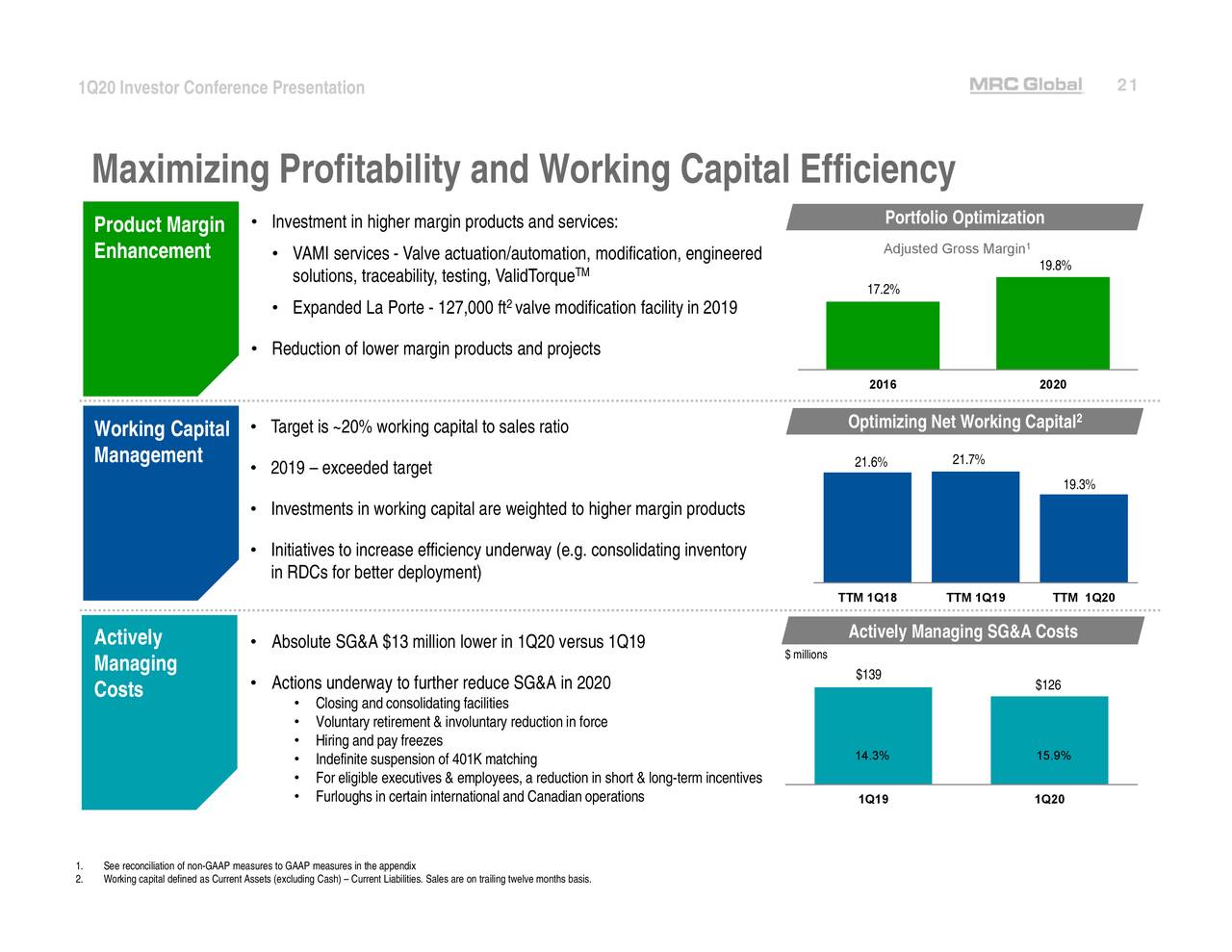 MRC Global Inc. 2020 Q1 - Results - Earnings Call Presentation (NYSE ...