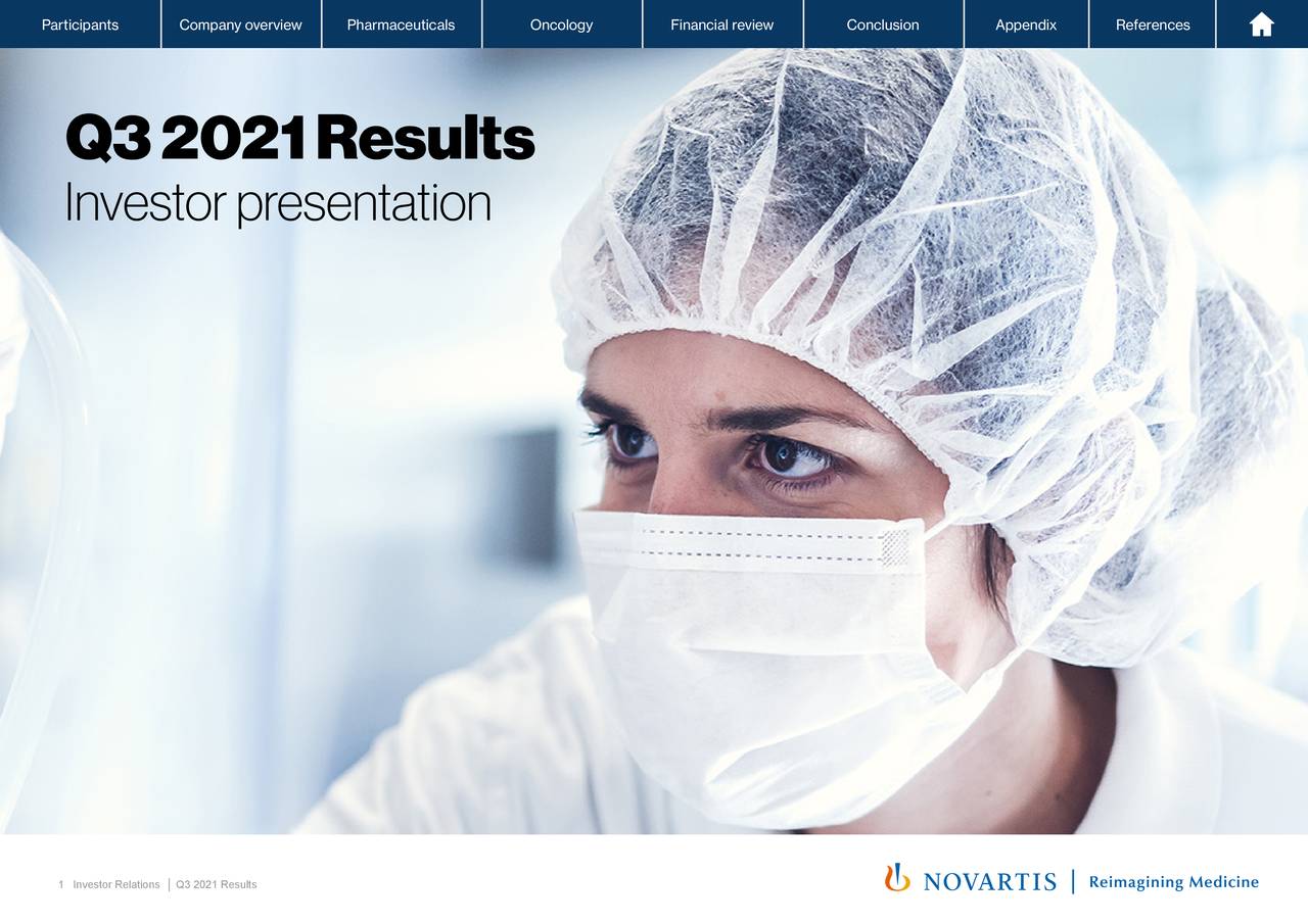 Novartis AG 2021 Q3 Results Earnings Call Presentation (NYSENVS