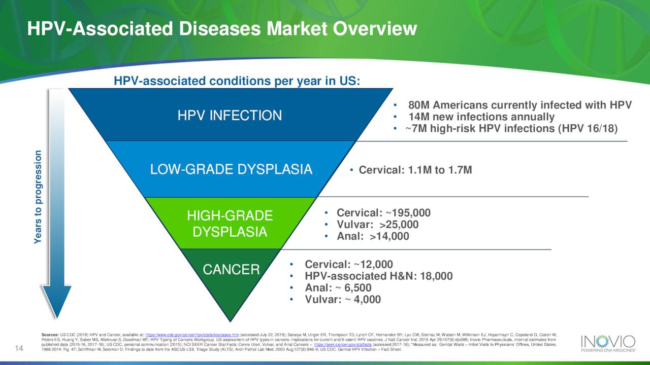 Slide: Inovio Pharmaceuticals (<a href='https://seekingalpha.com/symbol/INO' title='Inovio Pharmaceuticals, Inc.'>INO</a>) HPV Market