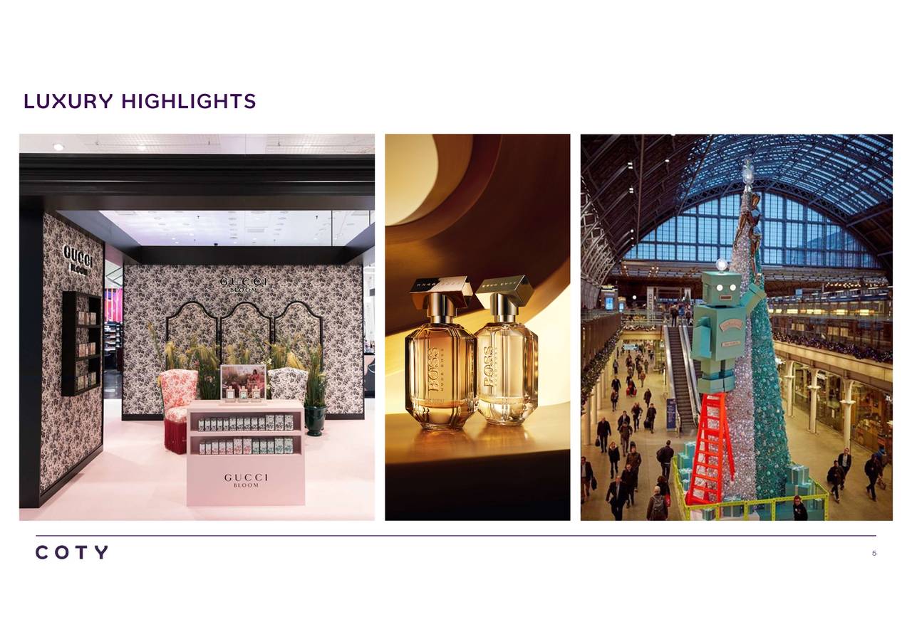 Coty Inc. 2019 Q2 Results Earnings Call Slides (NYSECOTY