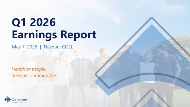 Collegium Pharmaceutical, Inc. 2026 Q1 - Results - Earnings Call ...